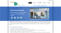 Desktop Screenshot of cleanzone.ro